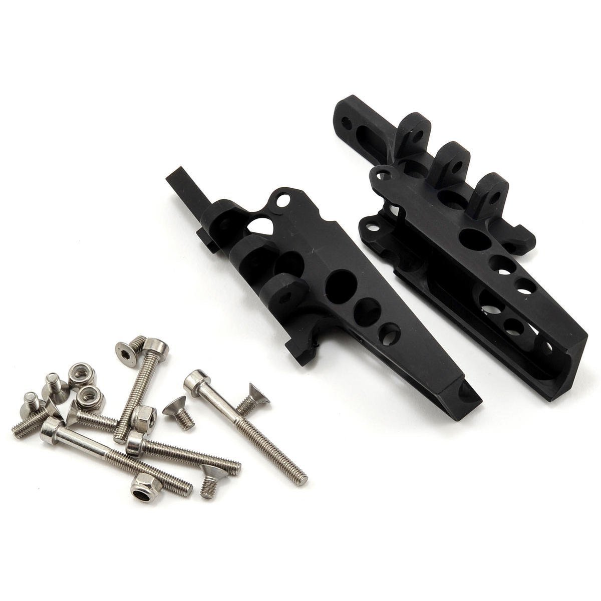 Vanquish Products Wraith/Yeti Aluminum HD Axle Truss Set (Black)