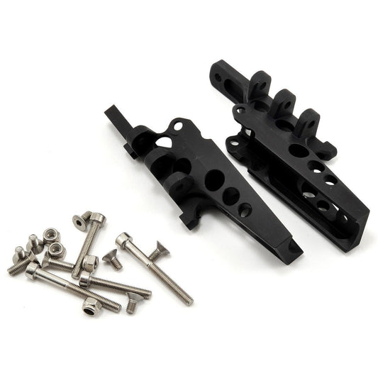 Vanquish Products Wraith/Yeti Aluminum HD Axle Truss Set (Black)