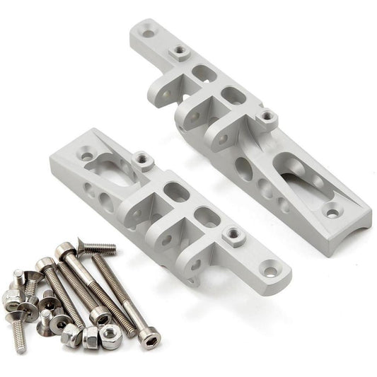 Vanquish Products Wraith/Yeti Aluminum HD Axle Truss Set (Silver)
