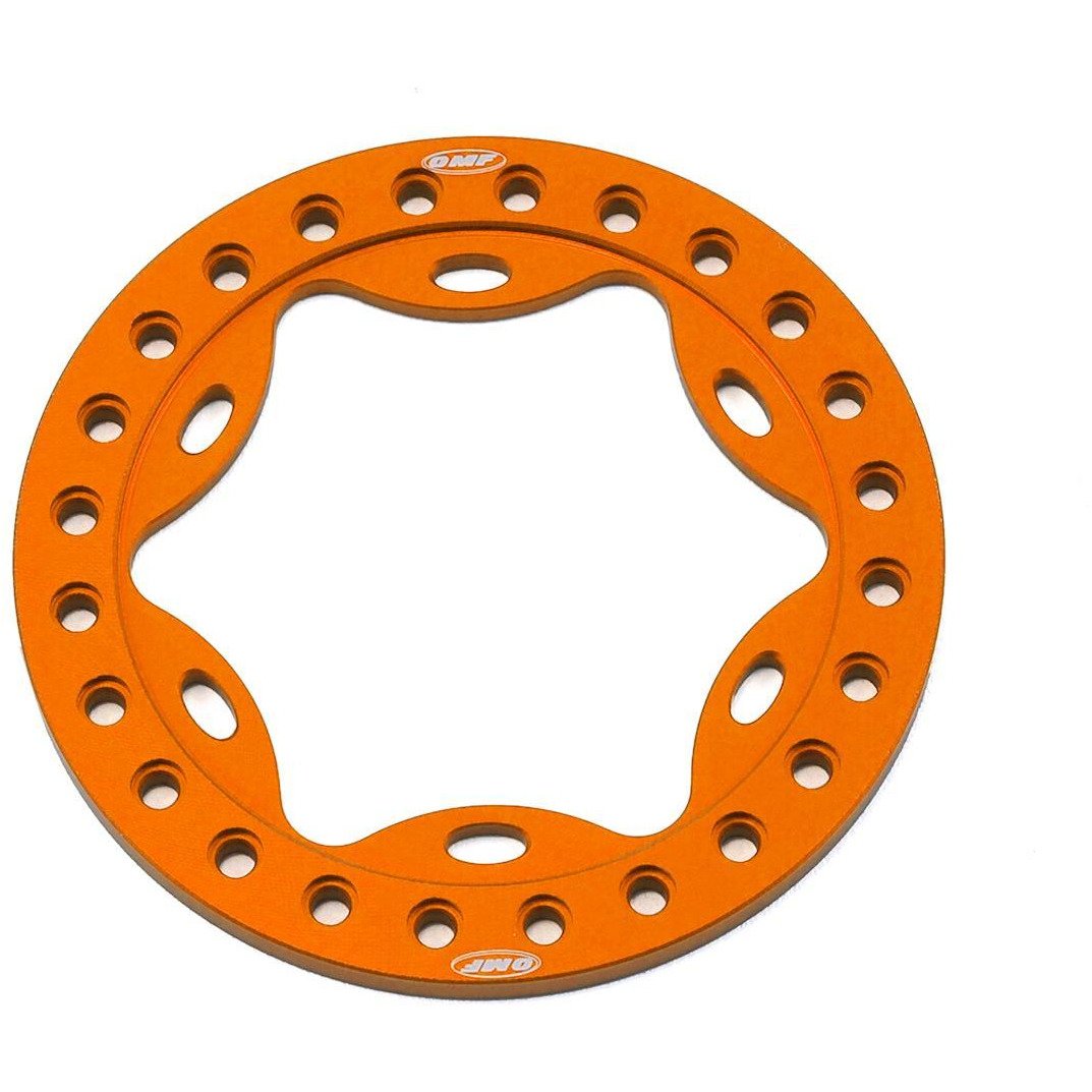 Vanquish Products OMF 1.9" Scallop Beadlock Rings (Orange)
