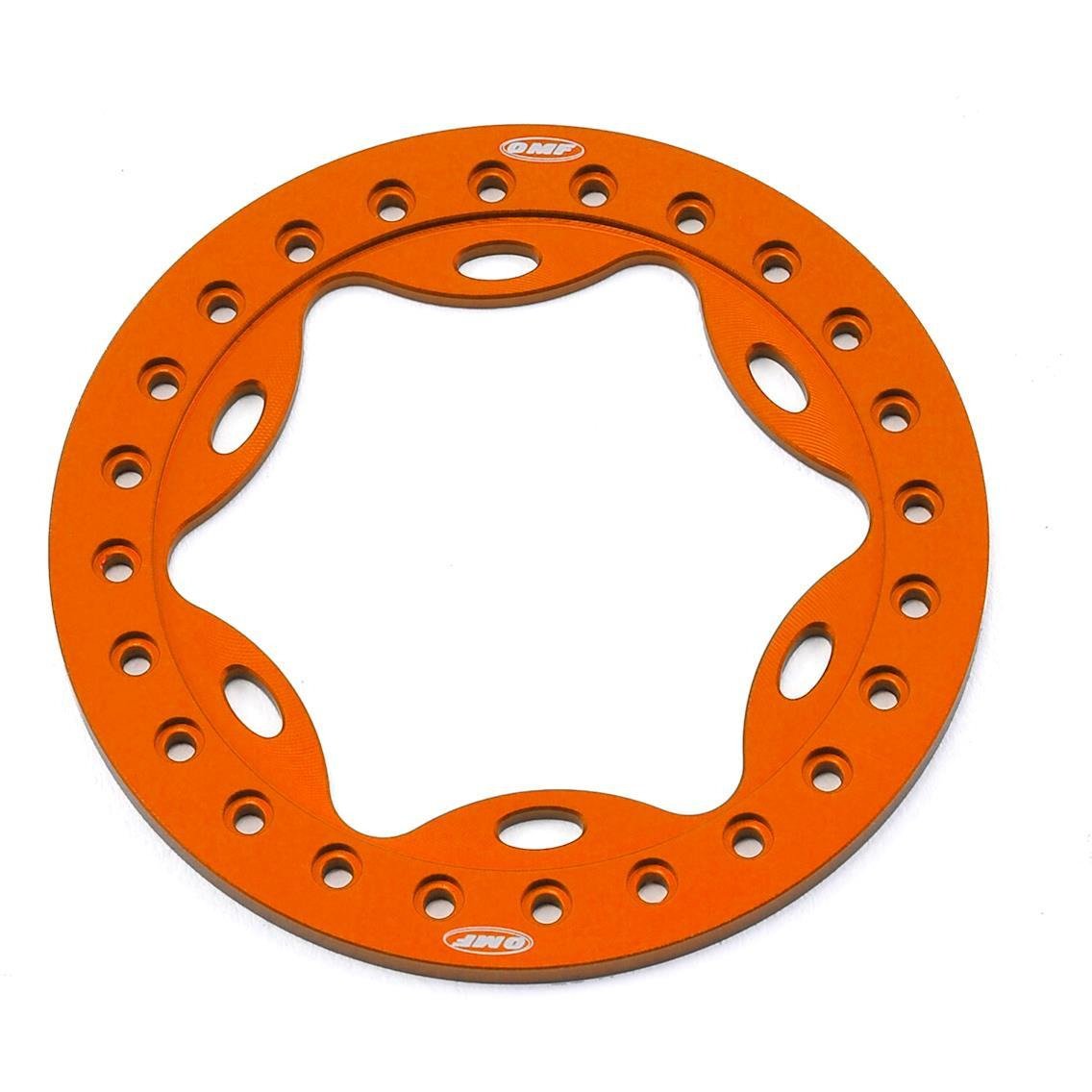 Vanquish Products OMF 2.2" Scallop Beadlock (Orange)
