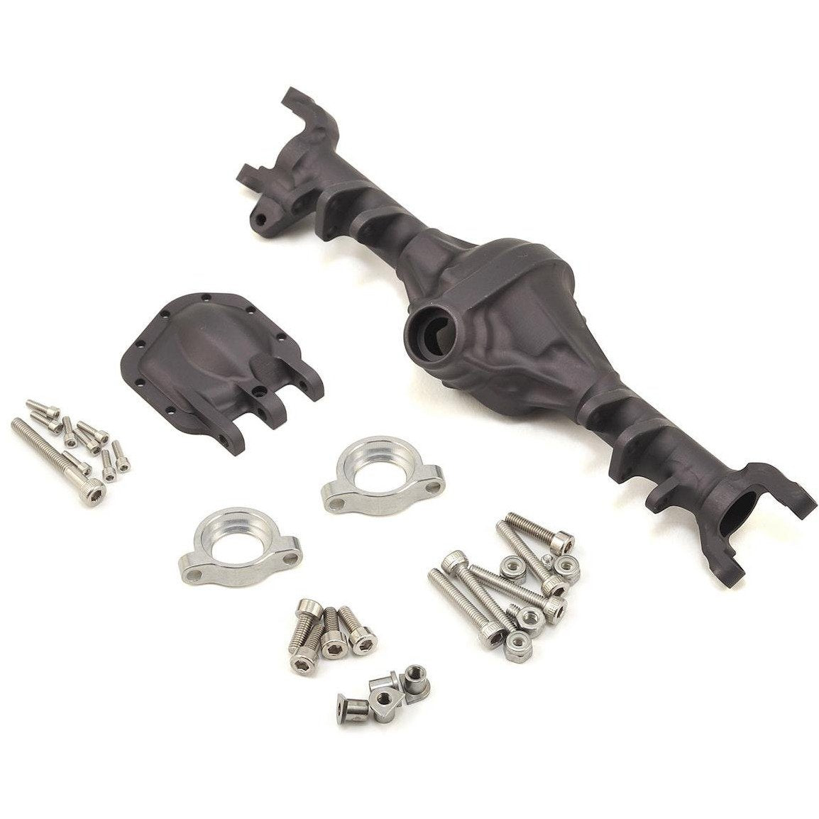 Vanquish Products Currie Rockjock SCX10 II Front Axle Assembly (Grey)