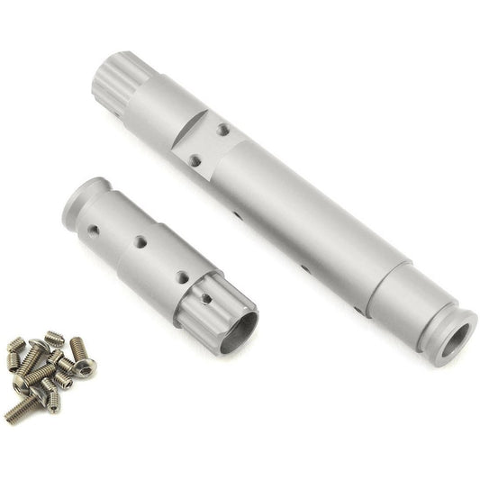 Vanquish Products Wraith Currie Front Tubes (Silver)