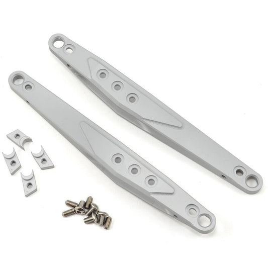 Vanquish Products Vaterra Twin Hammers Trailing Arm Set (Silver) (2)