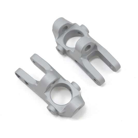 Vanquish Products Vaterra Twin Hammers Aluminum 15° Castor Blocks (Silver) (2)