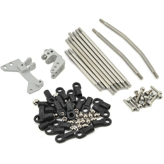 Vanquish Products SCX10 CMS/Panhard/3-Link Conversion Kit (Silver)