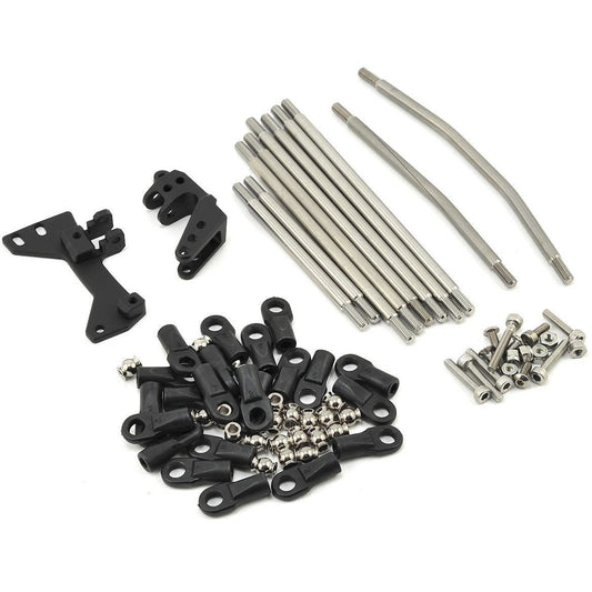 Vanquish Products SCX10 CMS/Panhard/3-Link Conversion Kit (Black)