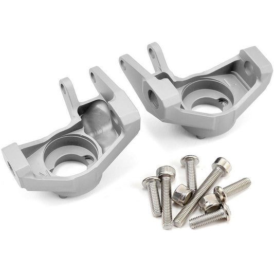 Vanquish Products Wraith Scale Steering Knuckle Set (2) (Silver)