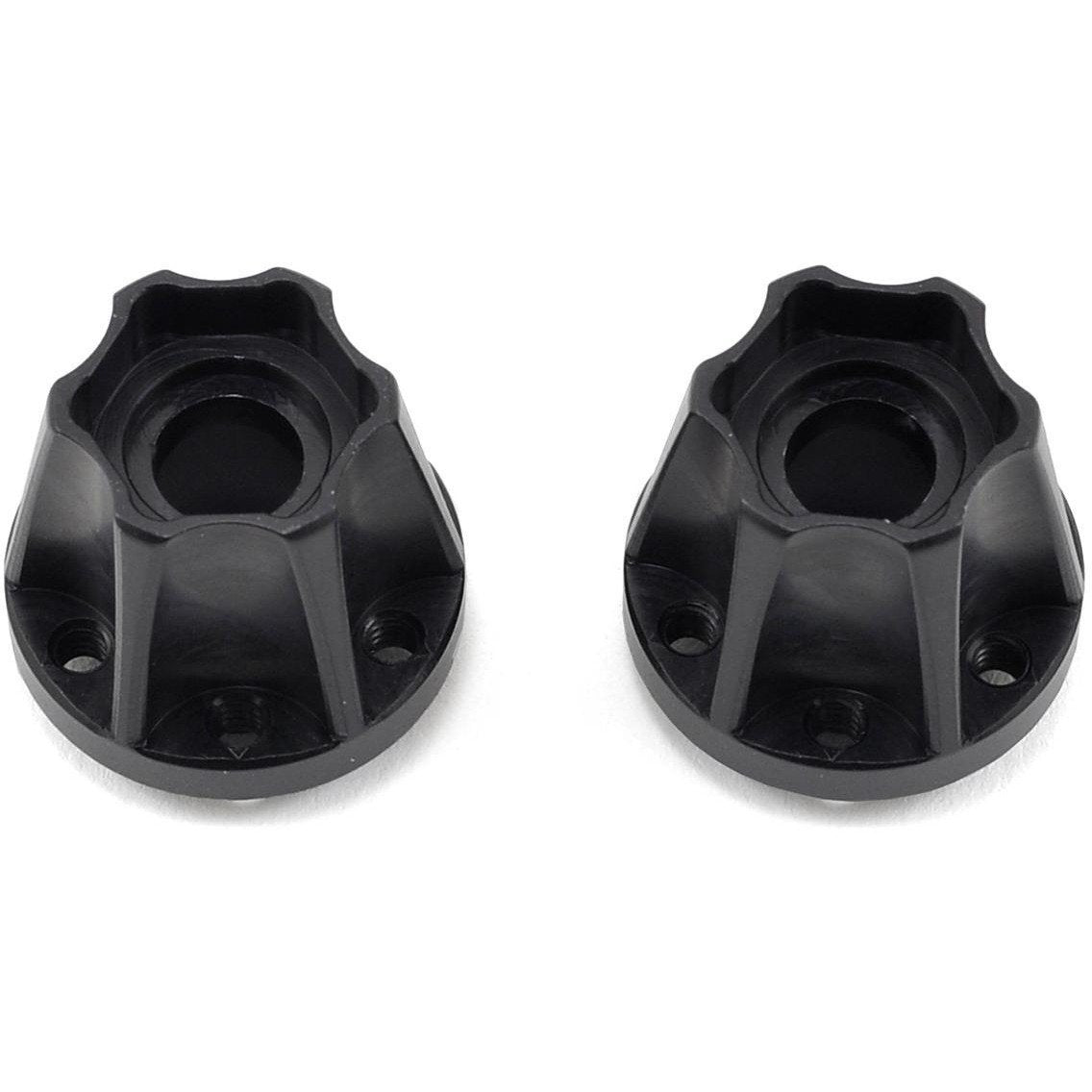 Vanquish Products SLW Hex Hub Set (Black) (2) (725)