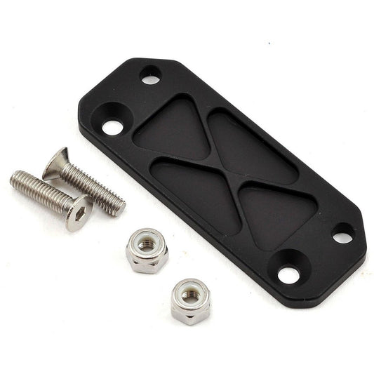 Vanquish Products SCX10 Traxxas Receiver Box Mount (Black)