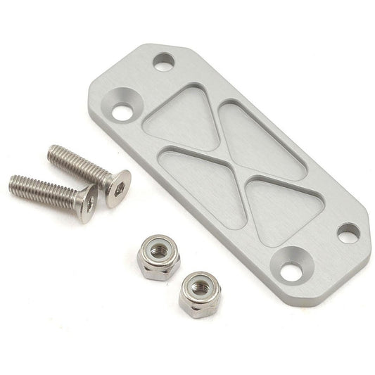 Vanquish Products SCX10 Traxxas Receiver Box Mount (Silver)