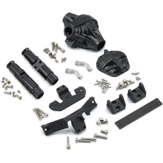 Vanquish Products "Currie Rockjock" XR10 Width Front Axle (Black)