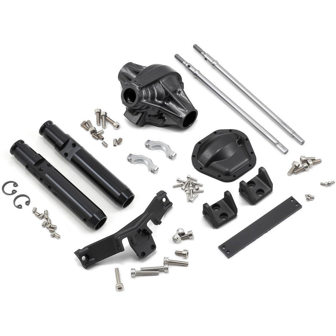 Vanquish Products "Currie Rockjock" XR10 Width Rear Axle (Black)