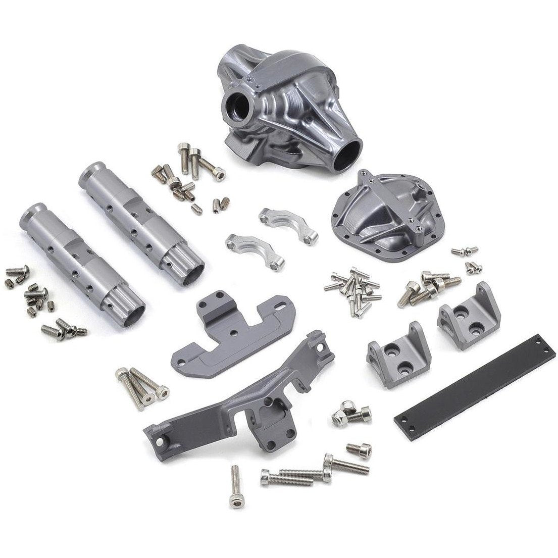 Vanquish Products "Currie Rockjock" XR10 Width Front Axle (Grey)