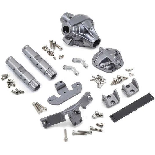 Vanquish Products "Currie Rockjock" XR10 Width Front Axle (Grey)