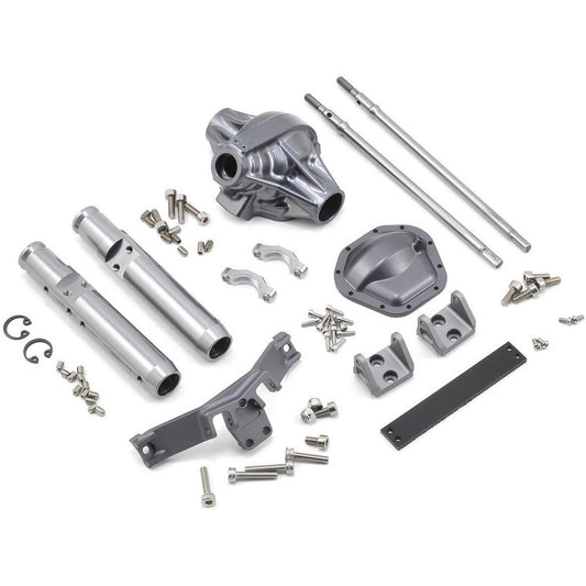 Vanquish Products "Currie Rockjock" XR10 Width Rear Axle (Grey)