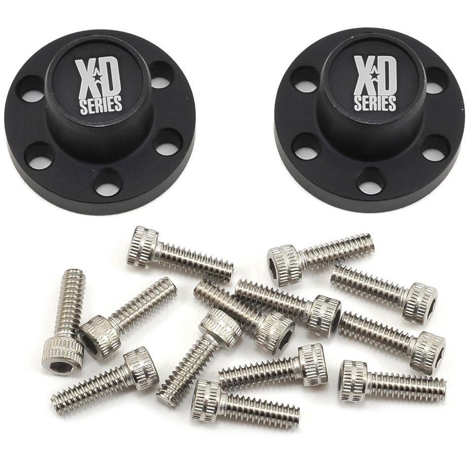 Vanquish Products XD Series Center Hubs (2) (Black)
