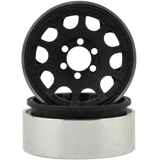 Vanquish Products Method Roost 1.9" Beadlock Wheel (2) (Black)