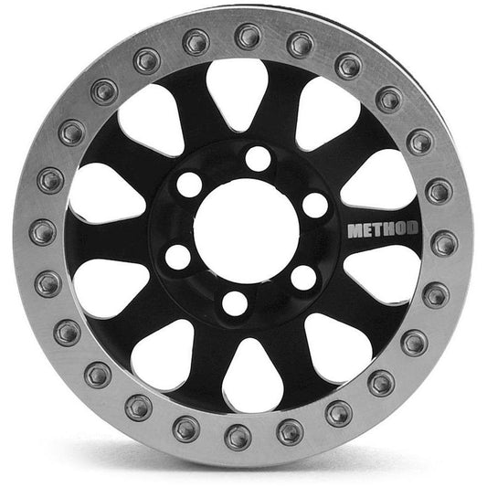 Vanquish Products Method 101 V2 1.9" Wheel (2) (Black/Silver)