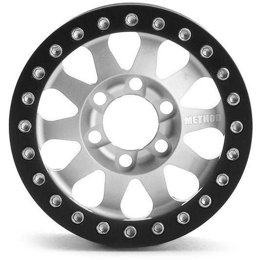 Vanquish Products Method 101 V2 1.9" Wheel (2) (Silver/Black)
