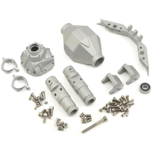 Vanquish Products SCX10 Front Currie F9 Axle (Silver)