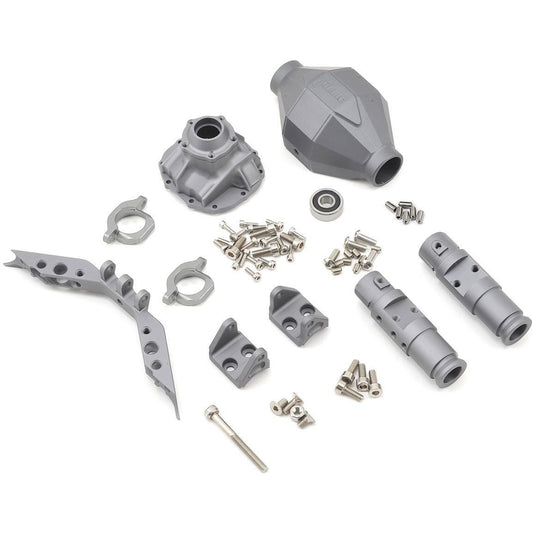 Vanquish Products SCX10 Currie F9 Front Axle Assembly (Grey)