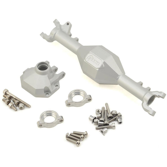 Vanquish Products Currie F9 SCX10 II Front Axle (Silver)