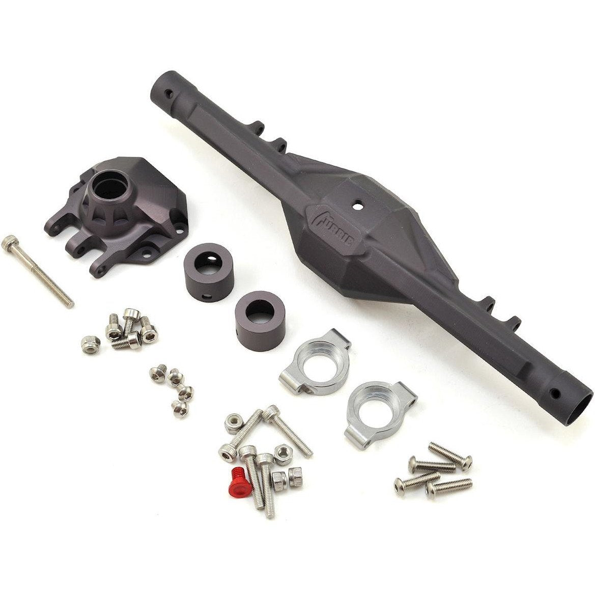 Vanquish Products Currie F9 SCX10 II Rear Axle (Grey)
