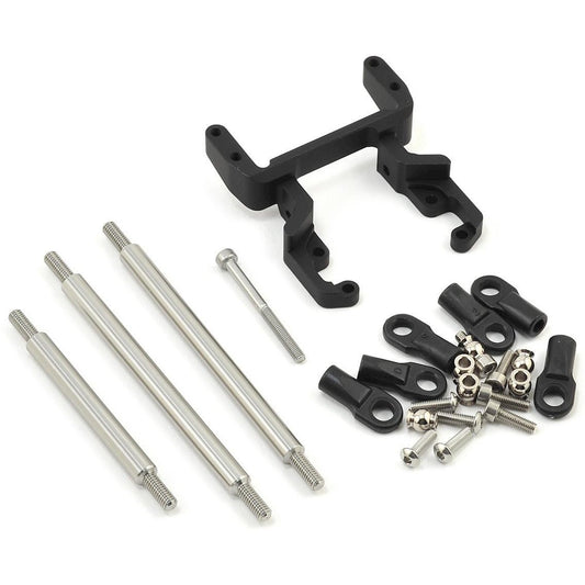 Vanquish Products Currie F9 SCX10 II Servo Mount (Black)