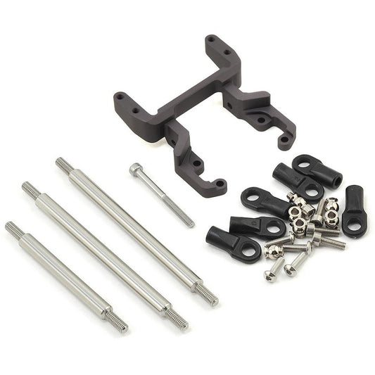 Vanquish Products Currie F9 SCX10 II Servo Mount (Grey)