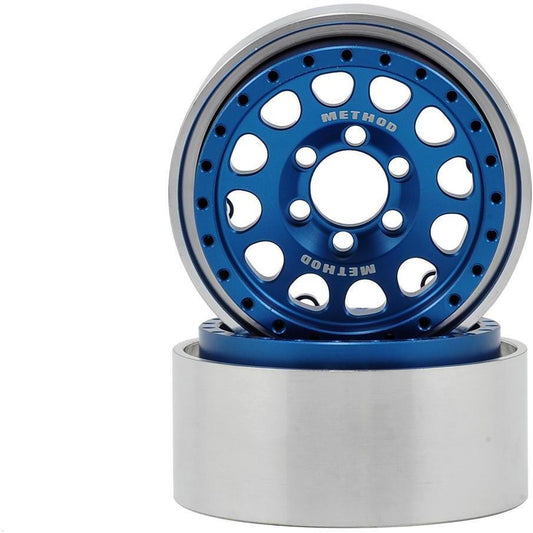 Vanquish Products Method 105 1.9" Wheel (2) (Blue/Black)