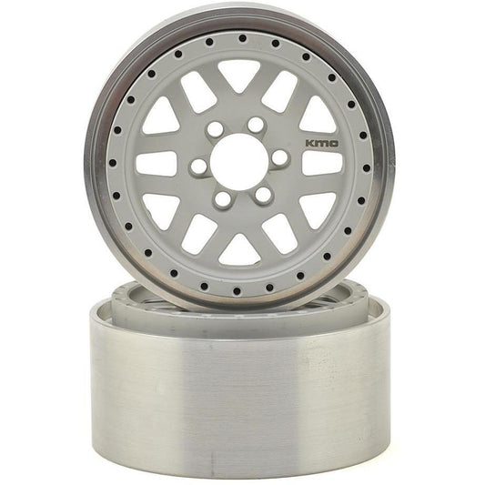 Vanquish Products KMC XD229 Machete 2.2" Wheel (Silver/Black) (2)