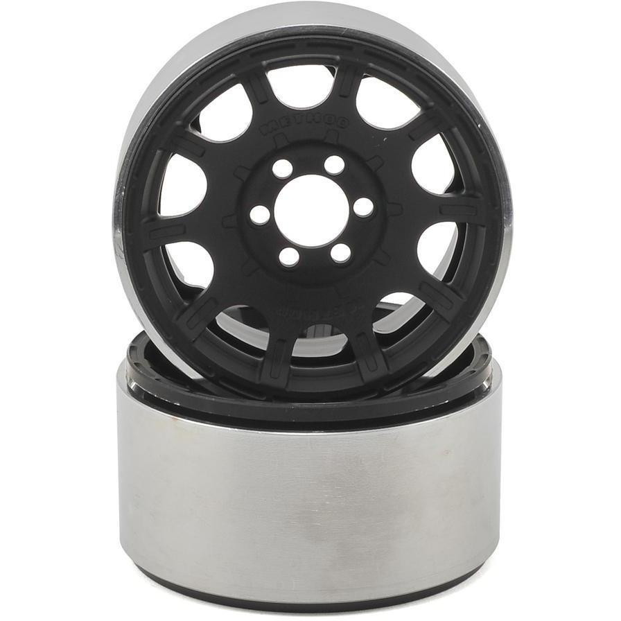 Vanquish Products Method Roost 2.2" Beadlock Wheels (2) (Black) (1.2" Wide)
