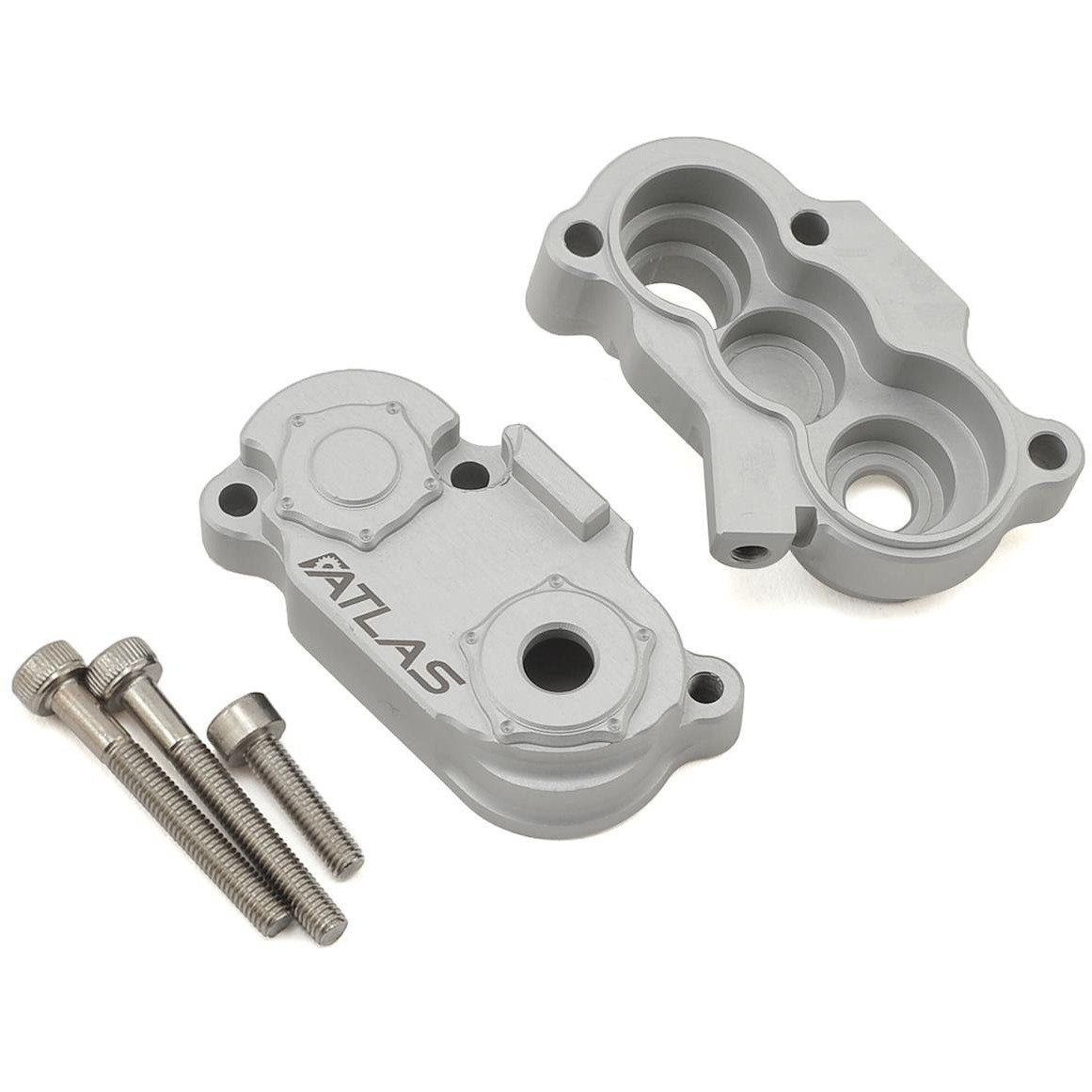 Vanquish Products Atlas SCX10 II Aluminum Transfer Case (Silver)