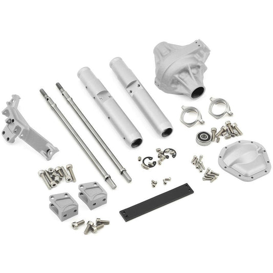 Vanquish Products Wraith/Yeti Currie Rockjock Centered Rear Axle (Silver)