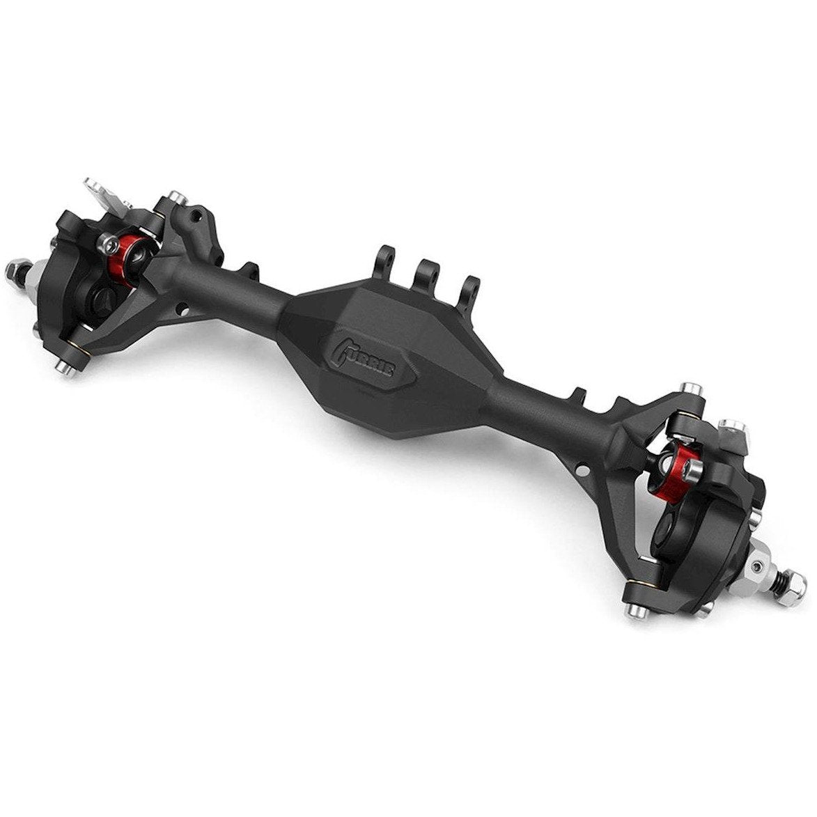 Vanquish Products Currie Portal F9 SCX10 II Front Axle Kit (Black)