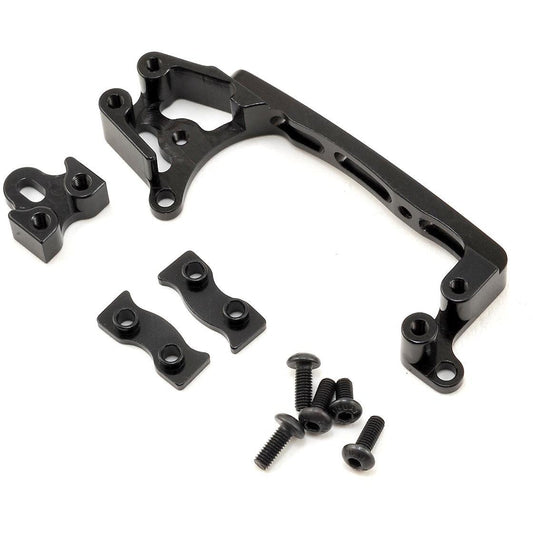 Xtra Speed SCX10 II Aluminum Servo Mount (Black)
