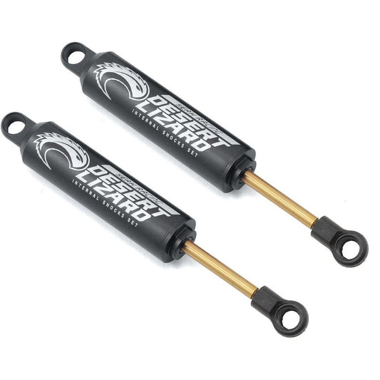 Yeah Racing 90mm Desert Lizard Two Stage Internal Spring Shock (2) (Black)