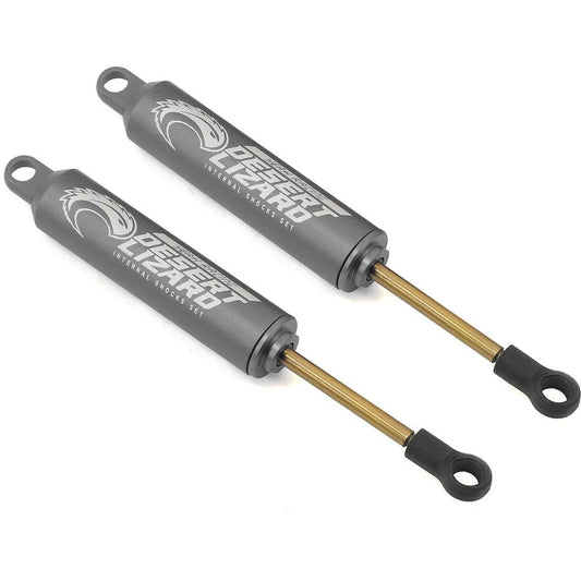 Yeah Racing 100mm Desert Lizard Two Stage Internal Spring Shock (2) (Gun Metal)