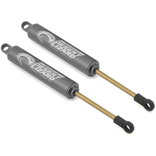 Yeah Racing 120mm Desert Lizard Two Stage Internal Spring Shock (2) (Gun Metal)