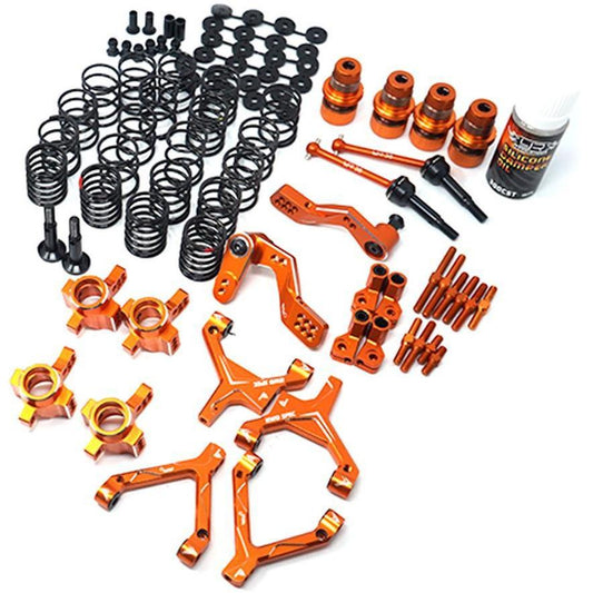 Yeah Racing HPI Sprint 2 RWD Drift Conversion Kit (Orange)