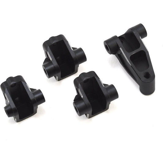 Yeah Racing Traxxas TRX-4 Aluminum Suspension Link Mount Set (Black)