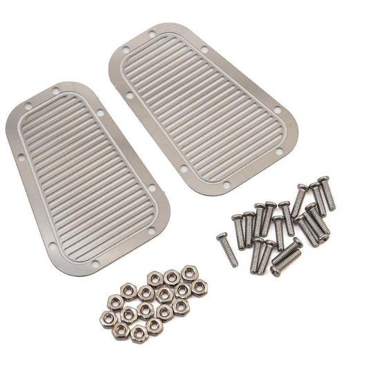 Yeah Racing Traxxas TRX-4 Stainless Steel Front Hood Vent Plate