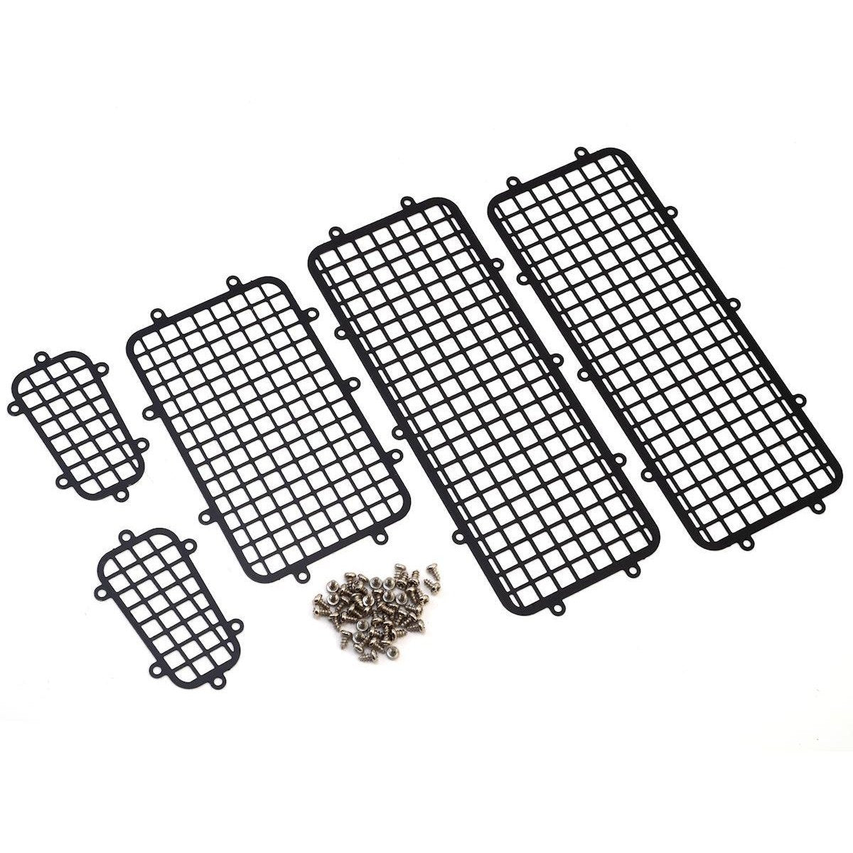Yeah Racing Traxxas TRX-4 Windows Guard Set (Black)