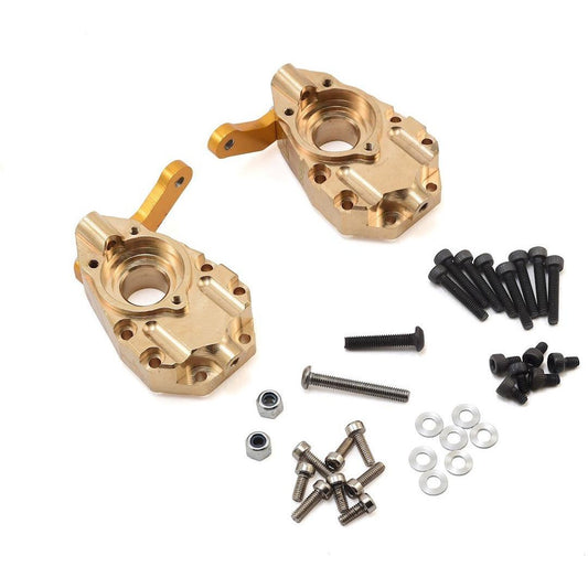 Yeah Racing Traxxas TRX-4 Brass Front Steering Knuckle (2)