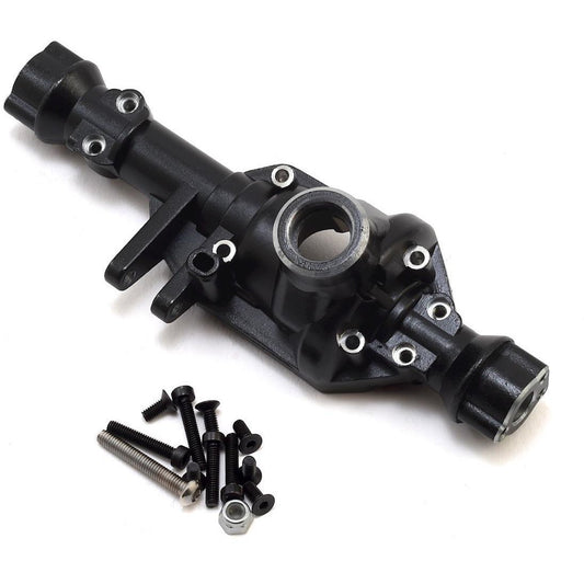 Yeah Racing Traxxas TRX-4 Alloy Front Axle Housing (Black) (Titanium Coated)