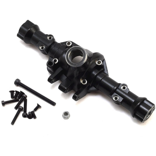 Yeah Racing Traxxas TRX-4 Alloy Rear Axle Housing (Black) (Titanium Coated)