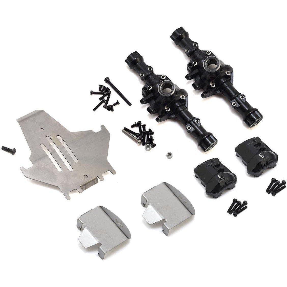 Yeah Racing Traxxas TRX-4 Full Metal Front & Rear Axle Housing Set