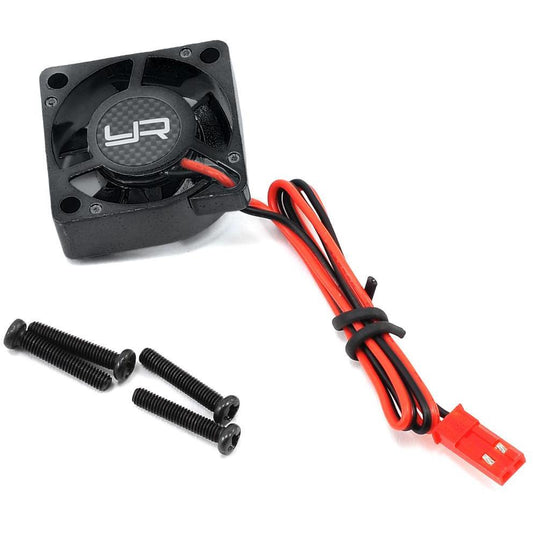 Yeah Racing 30x30x10mm Tornado High Speed Fan (Black)