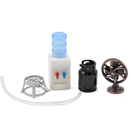 Yeah Racing Scale Crawler Camping Set w/Gas Burner, Fan, Water Cooler